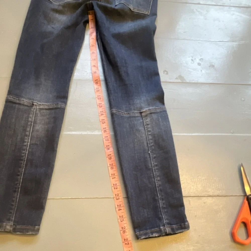 Pilcro The Letterpress Women's High-Rise Jegging Slim Dark Wash Stretch 5-Pocket